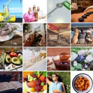 Various images that represent Ingredients for Better Health – Simple Natural Wellness Practices